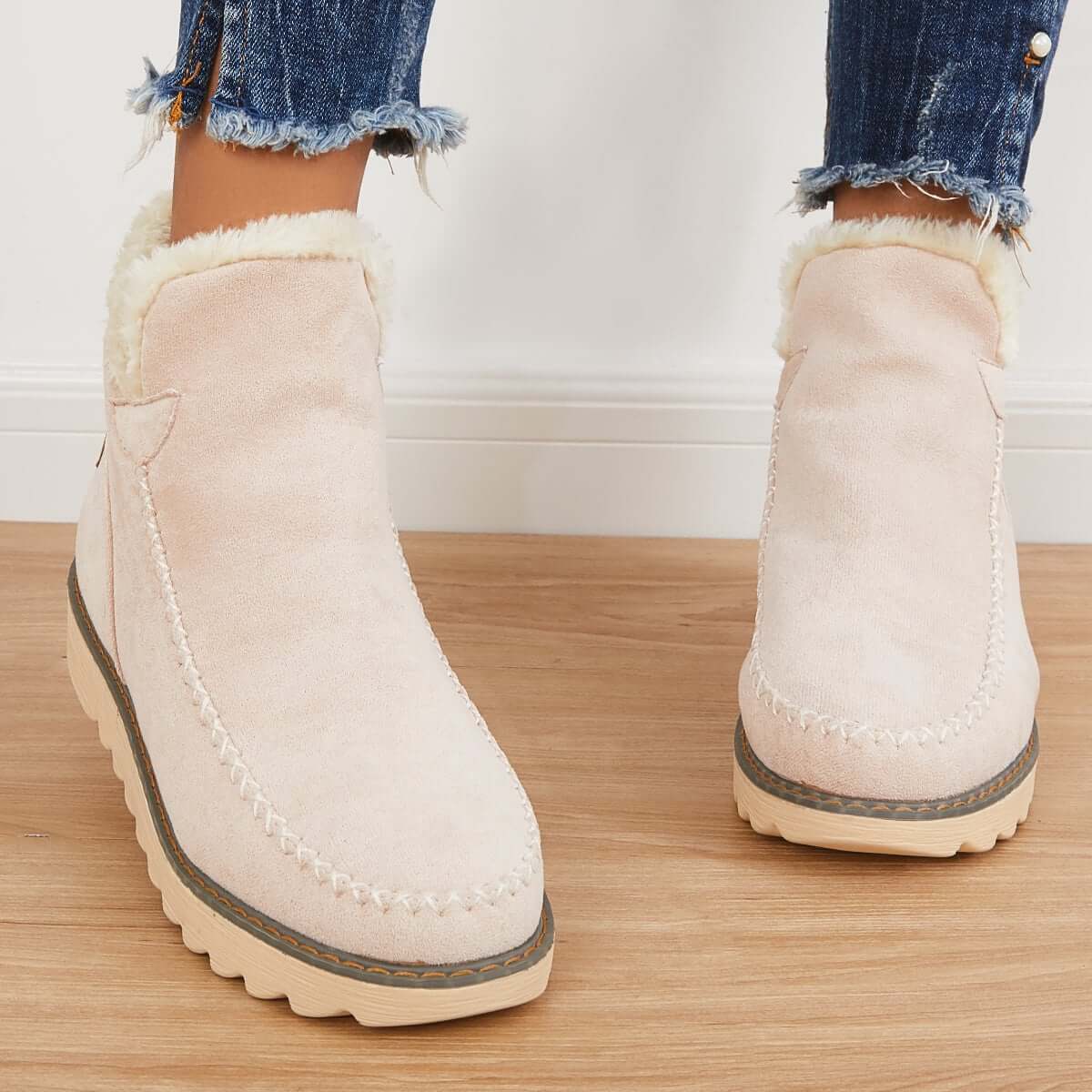 SnowGuard | Classic non-slip snow boots Boots with warm fur lining