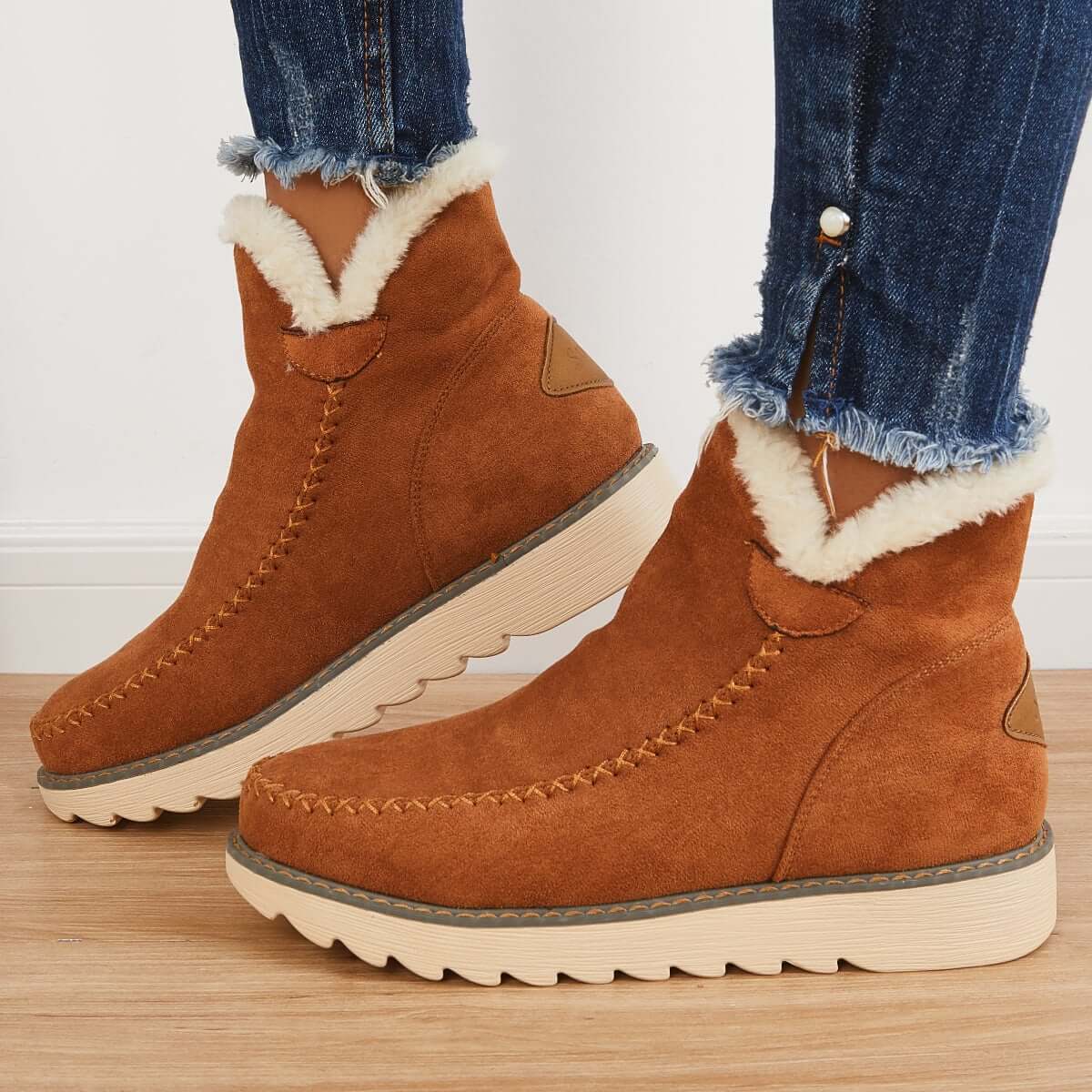 SnowGuard | Classic non-slip snow boots Boots with warm fur lining