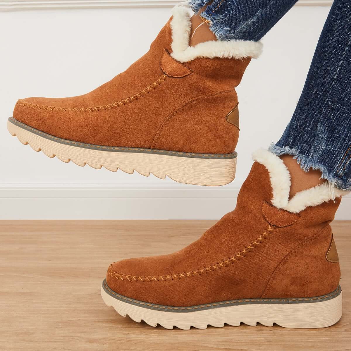 SnowGuard | Classic non-slip snow boots Boots with warm fur lining