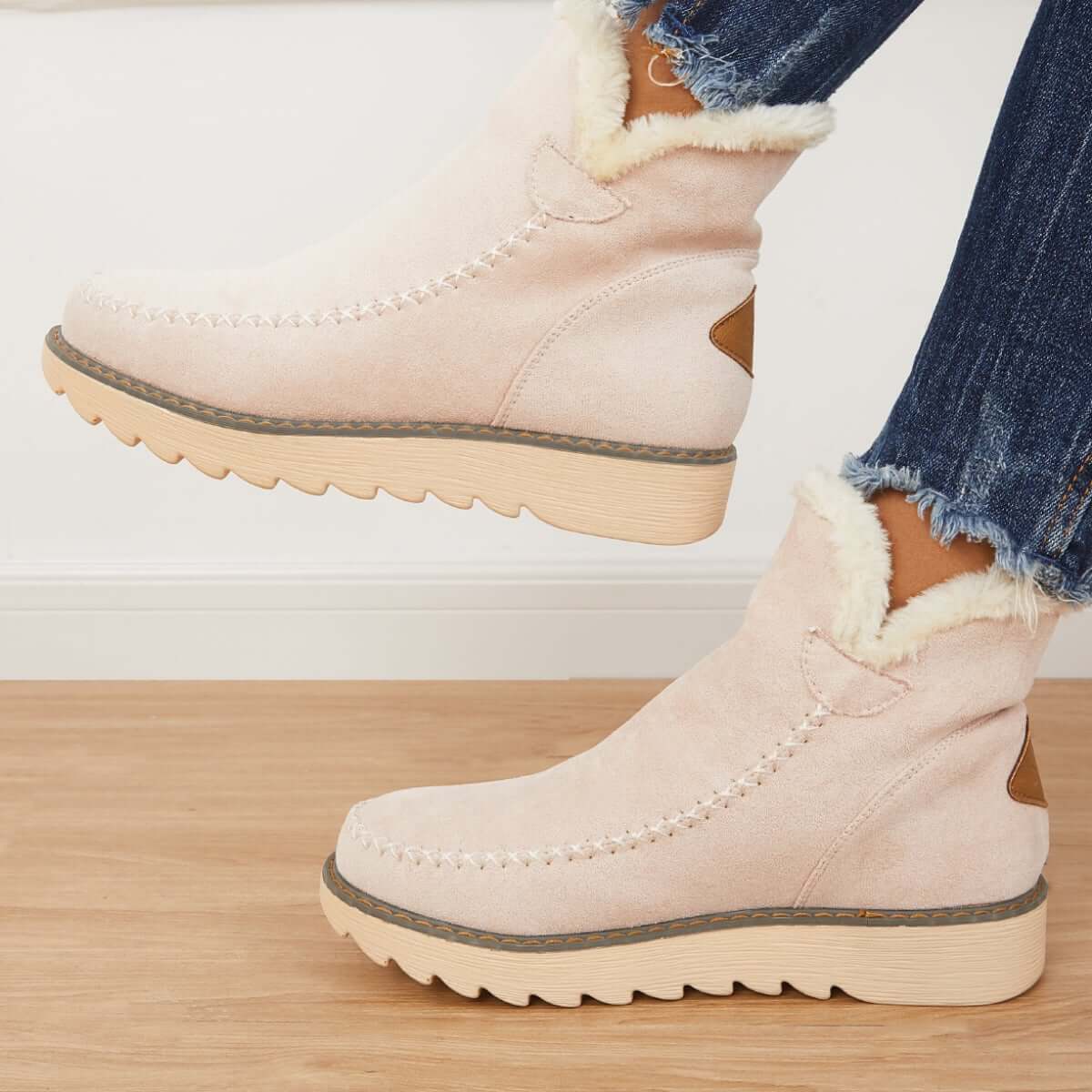 SnowGuard | Classic non-slip snow boots Boots with warm fur lining