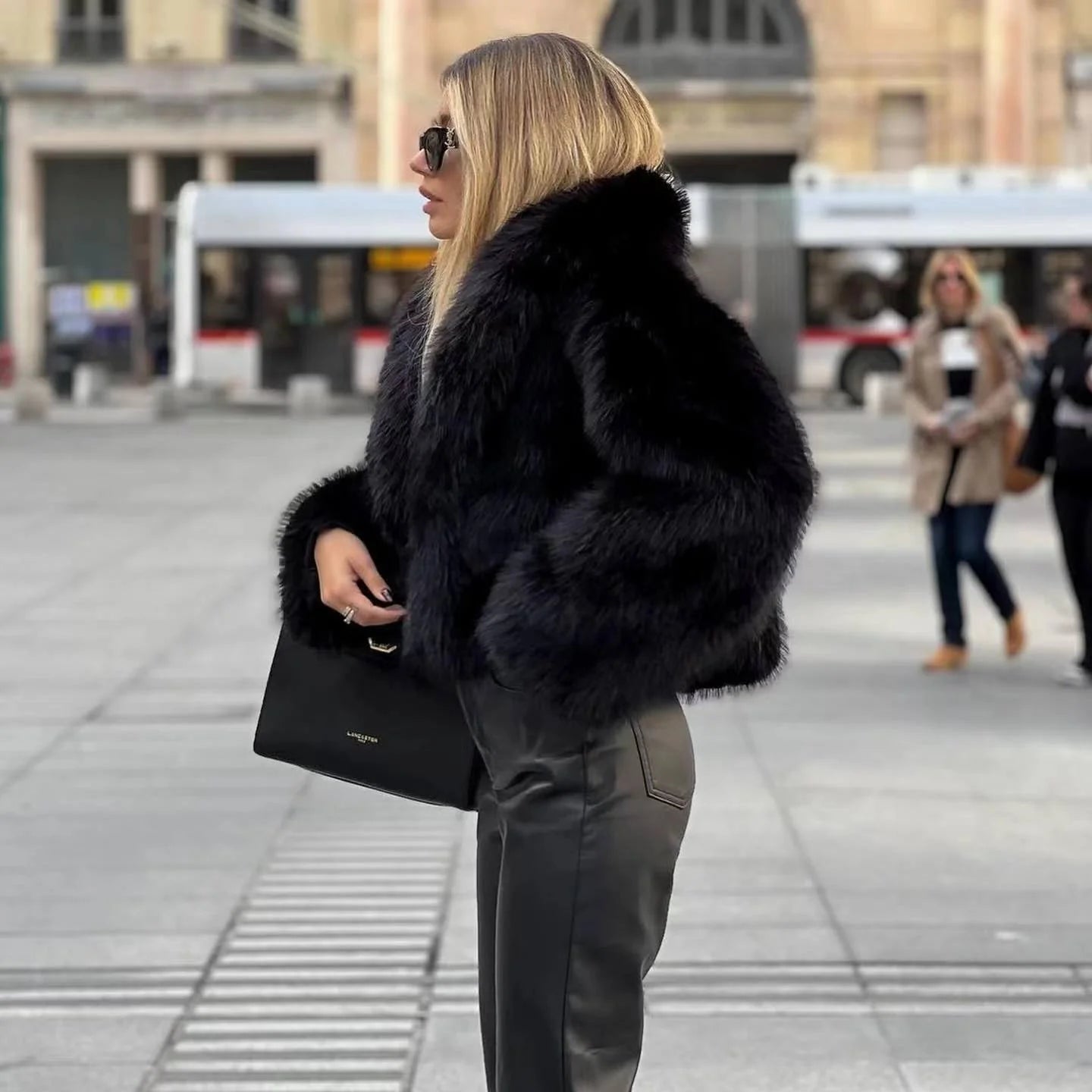WoolAura | Winter fur jacket for women