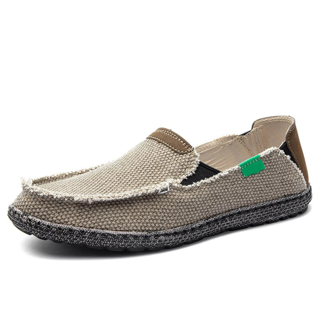 Nestle - Tweed Loafers - Black Textured Slippers
