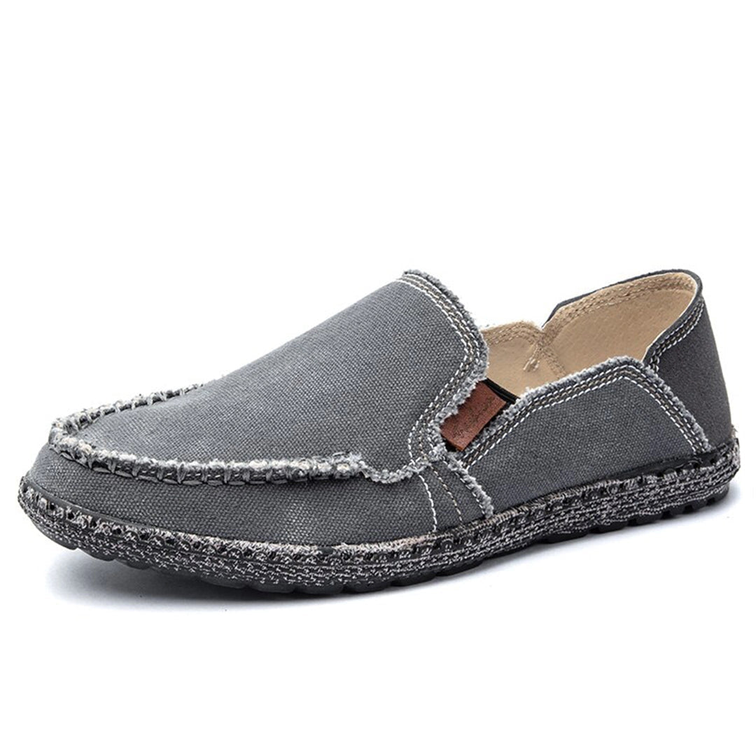 Nestle - Tweed Loafers - Black Textured Slippers