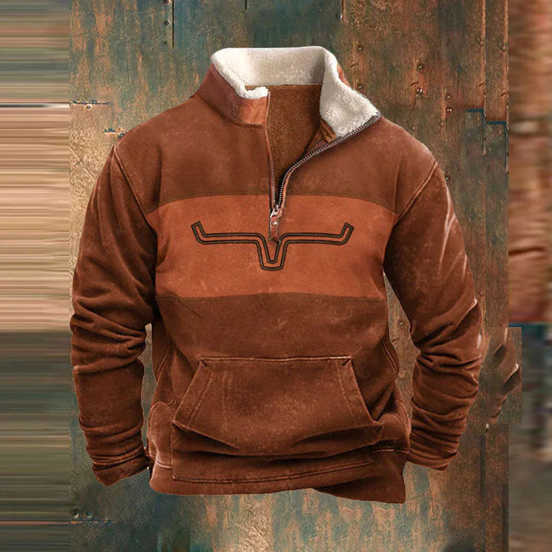 Men's Zip-Up Sweater