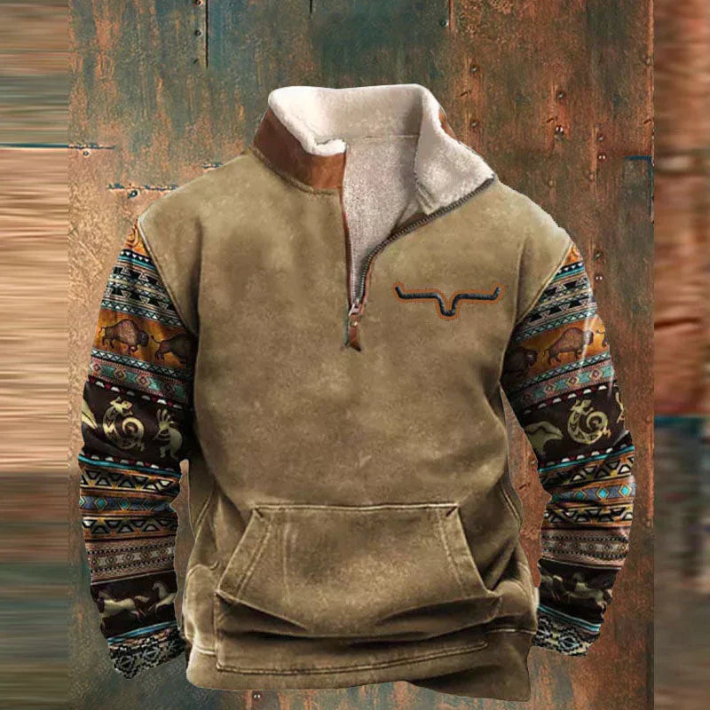 Men's Zip-Up Sweater
