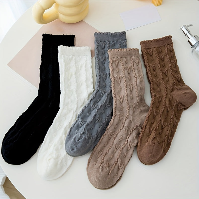 PrintPixie | women's sock set in medium length with fashionable patterns