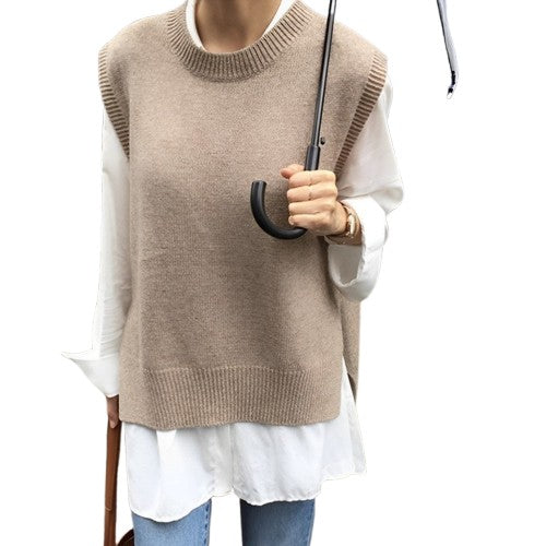 Alva - Loose-fitting sweater vest