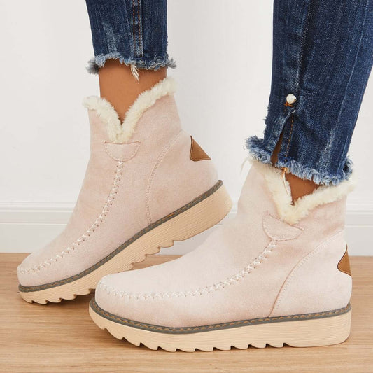 SnowGuard | Classic non-slip snow boots Boots with warm fur lining