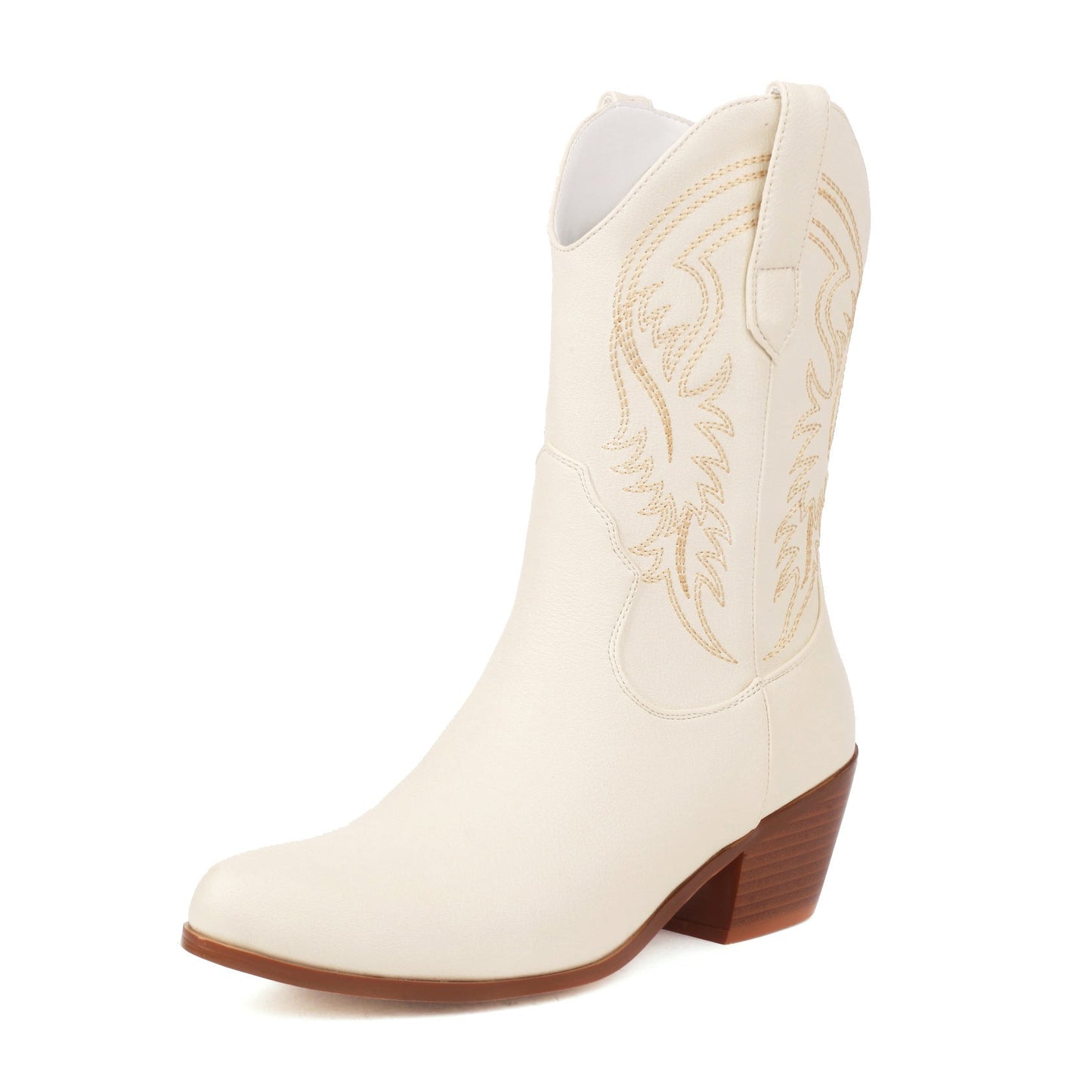 Violetra | Stylish Embroidered Ankle Boots