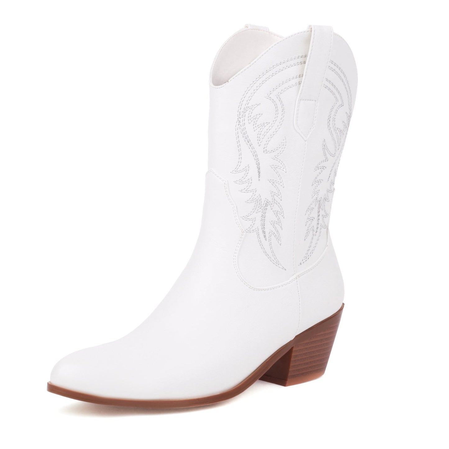 Violetra | Stylish Embroidered Ankle Boots