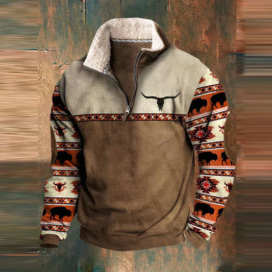 Men's Zip-Up Sweater